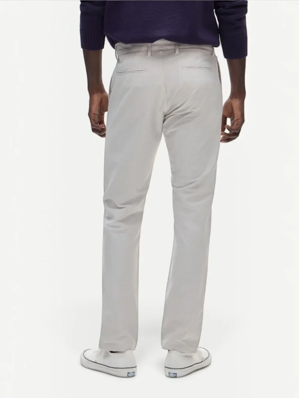 J Crew Men's Slim Fit Tech Chino in Ashen Taupe 34/34